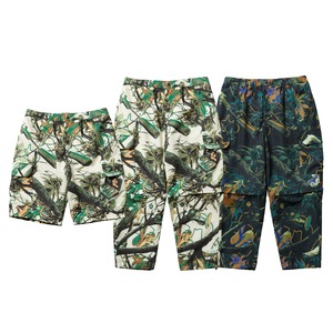 EVISEN / PINE TREE CAMO 2-WAY PANTS / BLACK