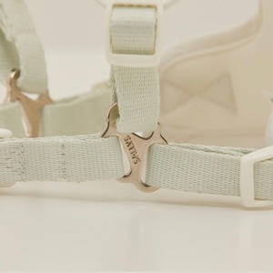 【予約】[ thesallyslaw ] Bailey cushioning harness｜Milk Pistachio