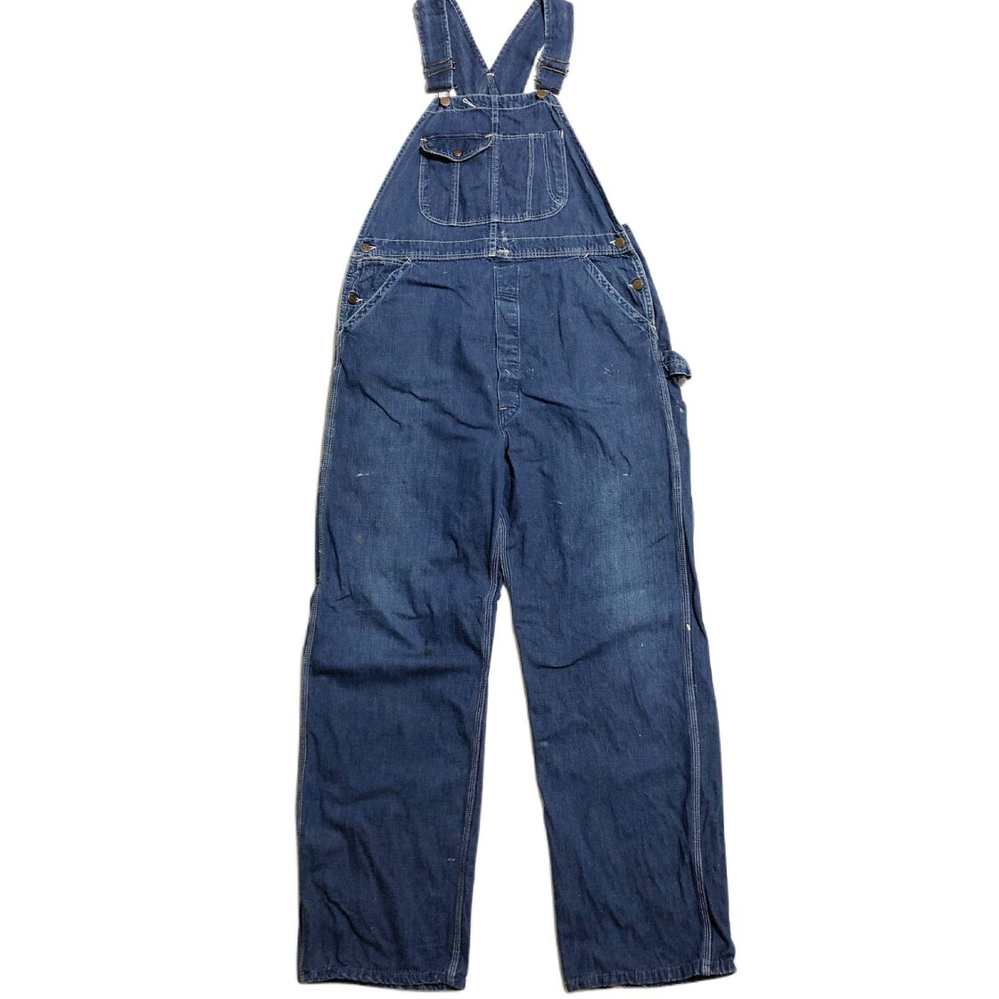 50s 8oz SANFORIZED デニム オーバーオール 【W38】 | Pay ID