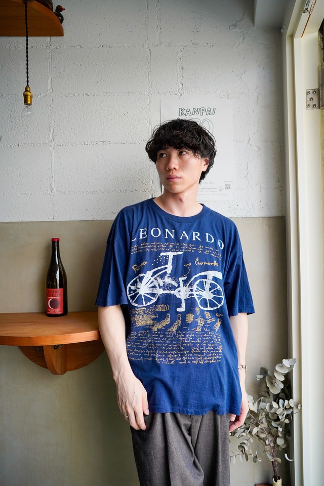 【1990s】"American" JO Leonardo Bicycle T-shirts / 6-204