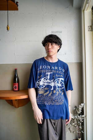 【1990s】"American" JO Leonardo Bicycle T-shirts / 6-204