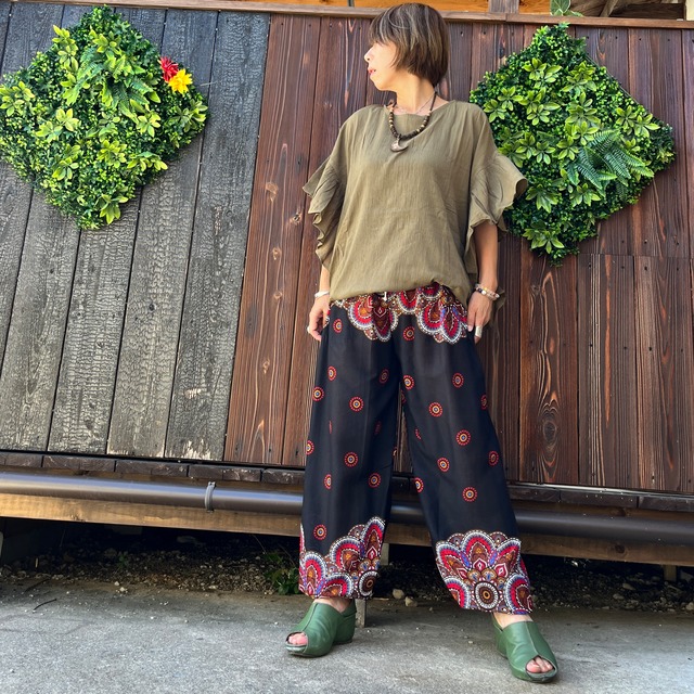 レーヨンマンボパンツ