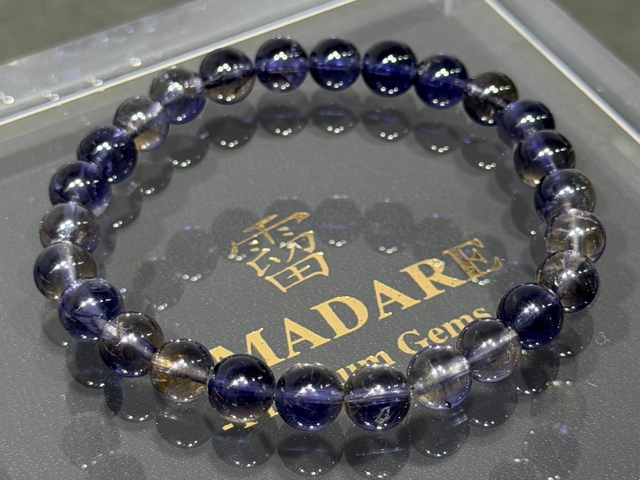 No.2322-2 【SS】アイオライトブレスレット