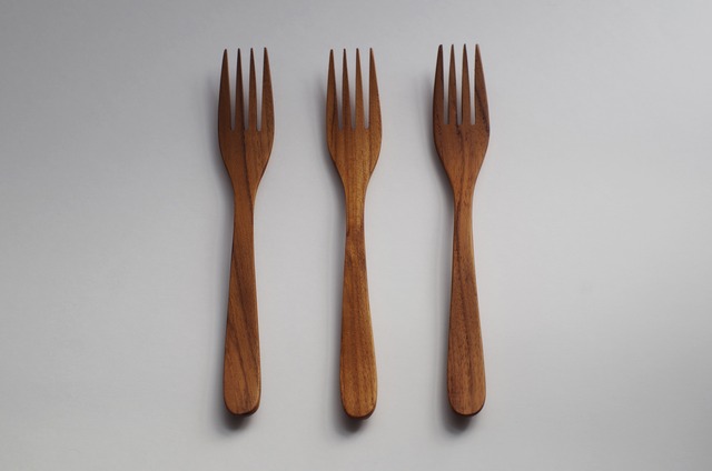 TEAK WOOD FORK　チーク フォーク