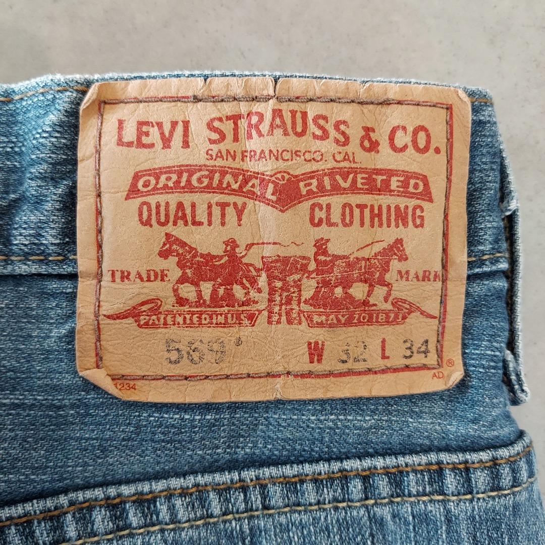 リーバイス569 Levis W32 ブルーデニム 古着 ボトム 19802 | fuufu