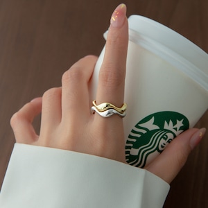 925 sterling wave ring