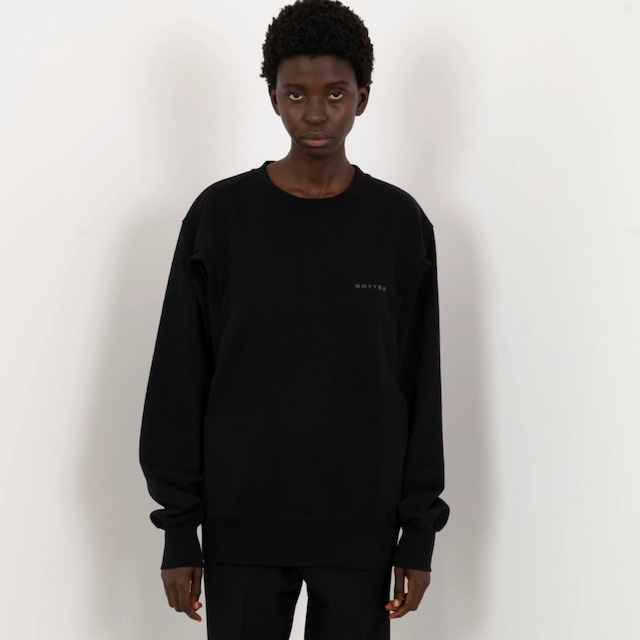 BOTTERCREWNECK WITH HOLES BOTTERBLACK