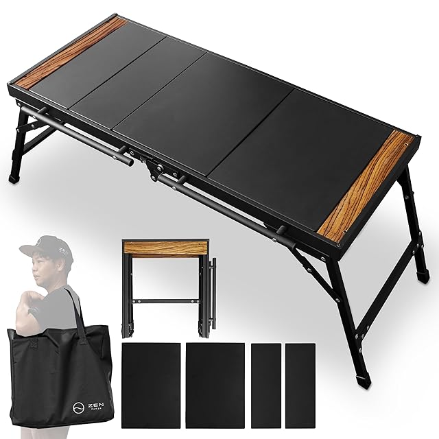 ON-U LIFE Sliding Half IGT Camping Table ハーフスライドテーブル