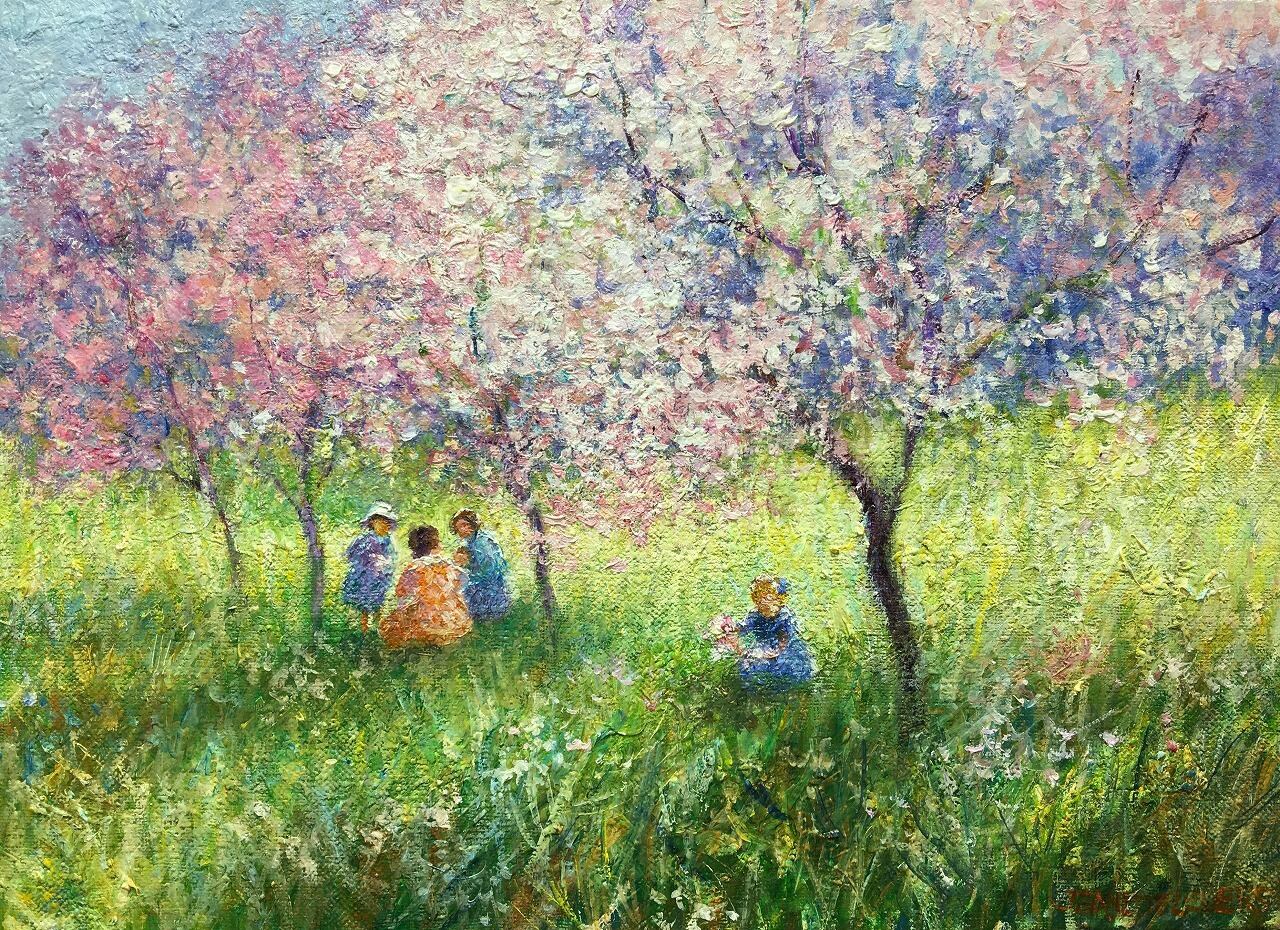 桜の下でティーパーティー | Tea Party Under the Cherry Trees