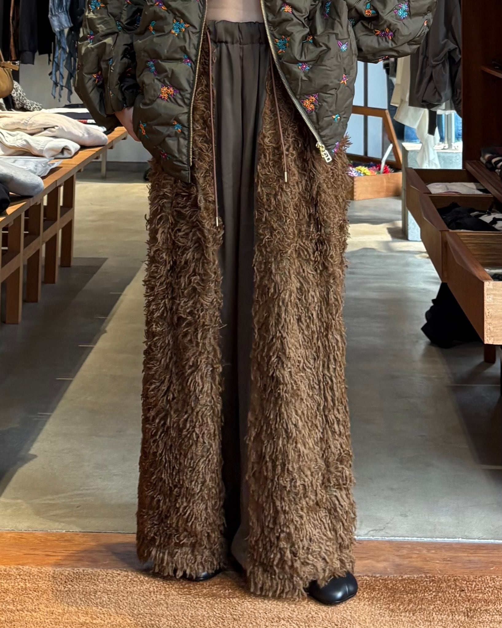 26SS】FETICO フェティコ / レースニットタイツ / RASCHEL LACE KNIT