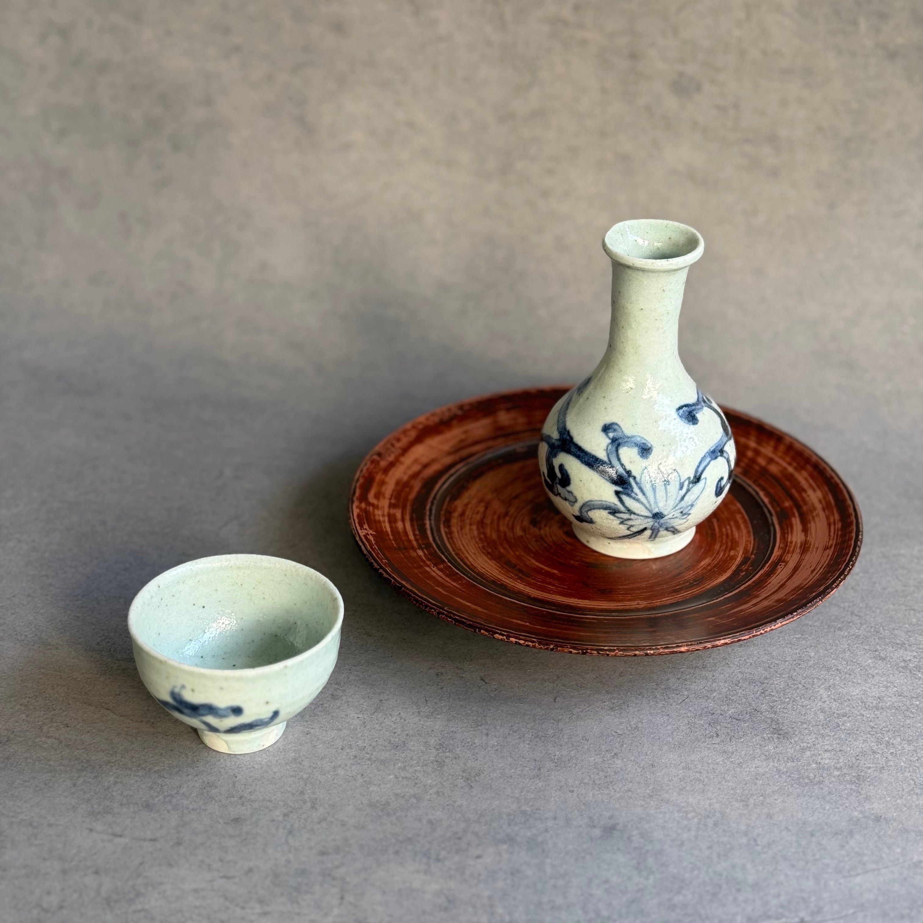城﨑月甫 六寸椿皿 | gallery 一白