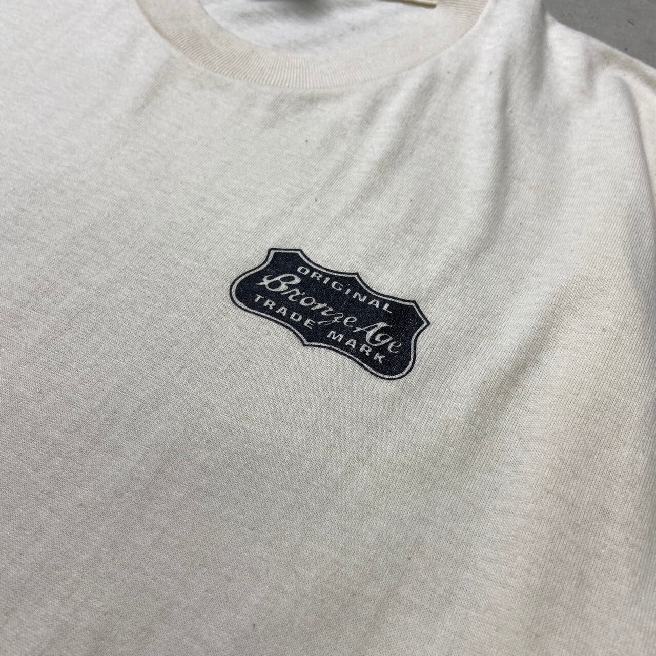 90年代 USA製 BRONZE AGE ブロンズエイジ プリントTシャツ メンズL  