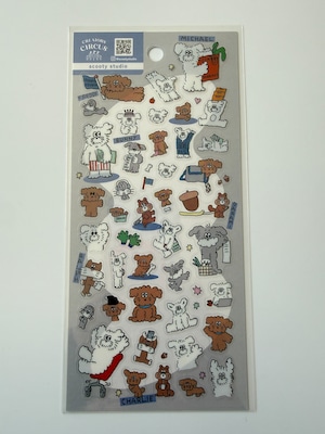 CREATORS CIRCUS 透明シール scooty studio