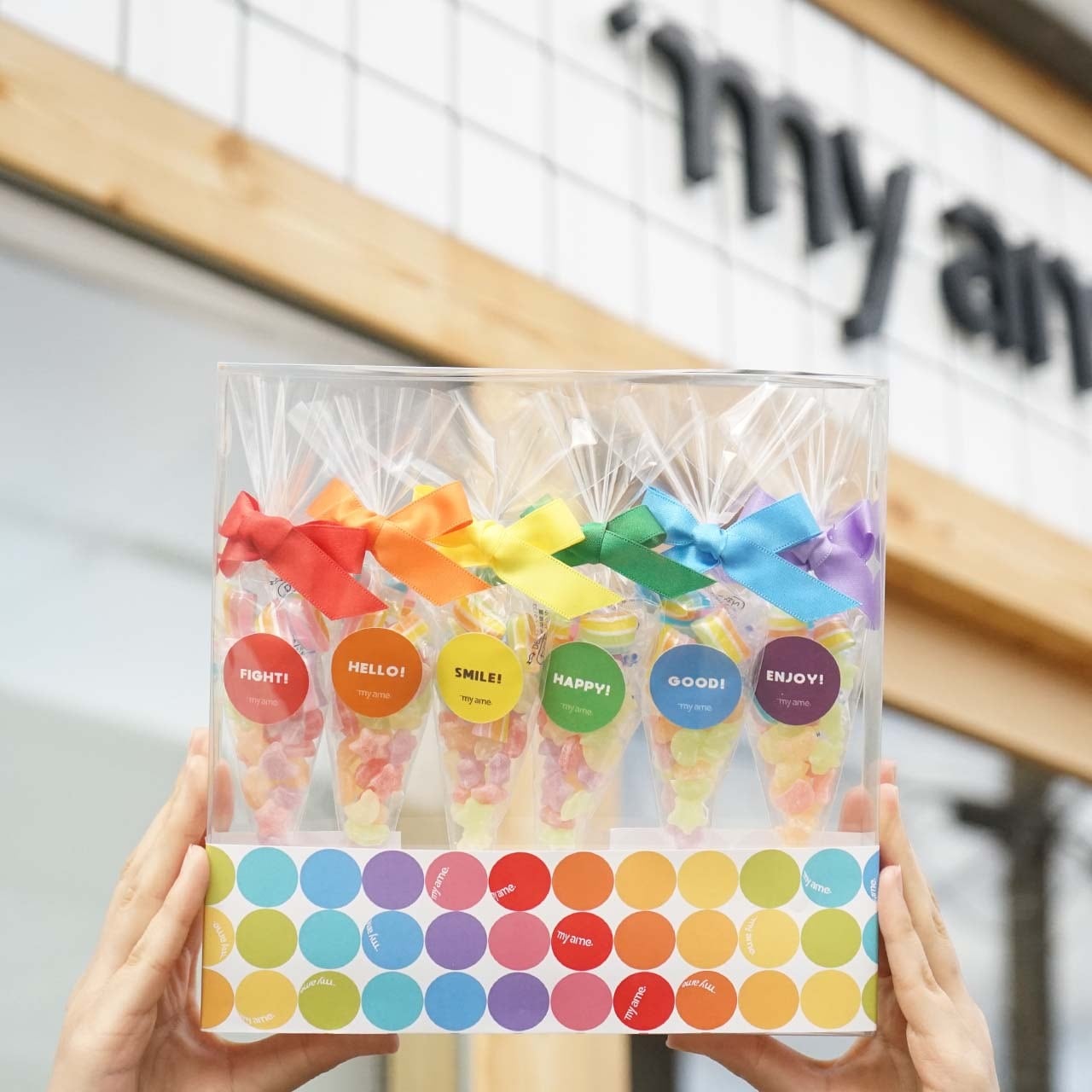 推しカラー]レインボーキャンディー 6本セット | まいあめ