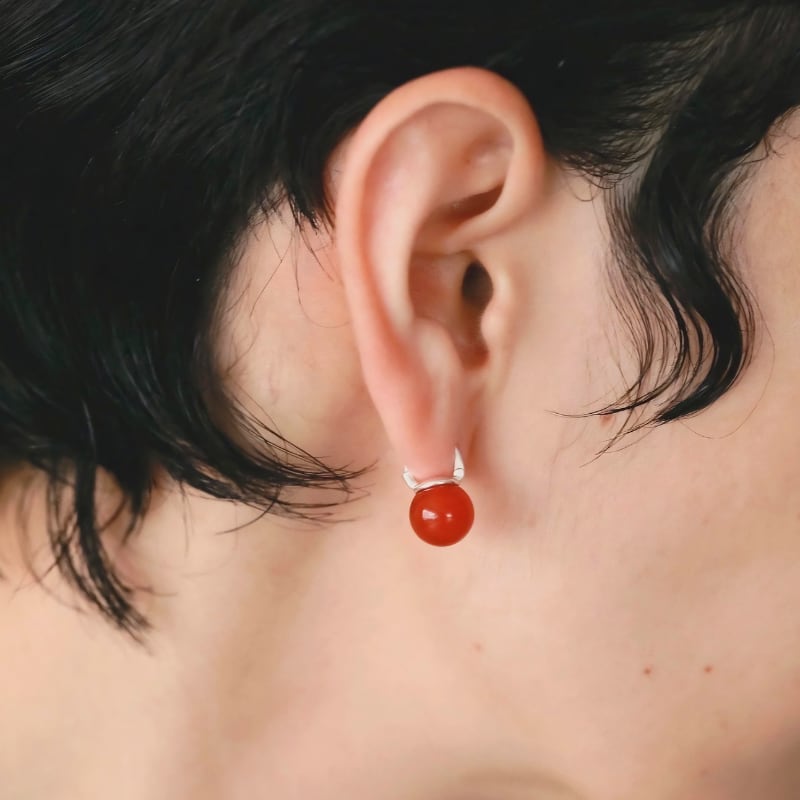 【 TRES 】Color stone Pierce
