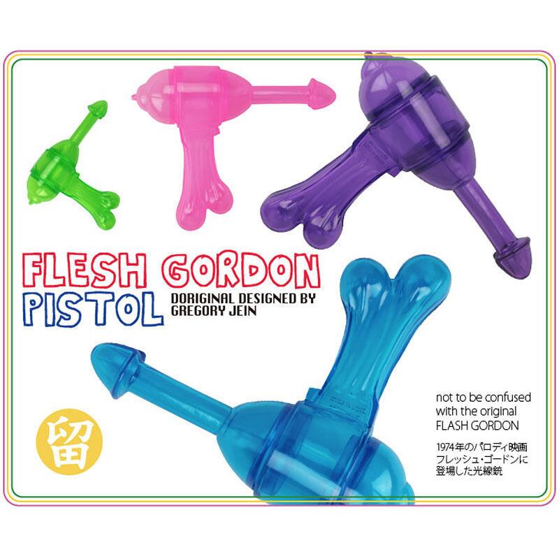 フィギュア 留之助商店 Flesh Gordon Pistol パープル ソフビ製