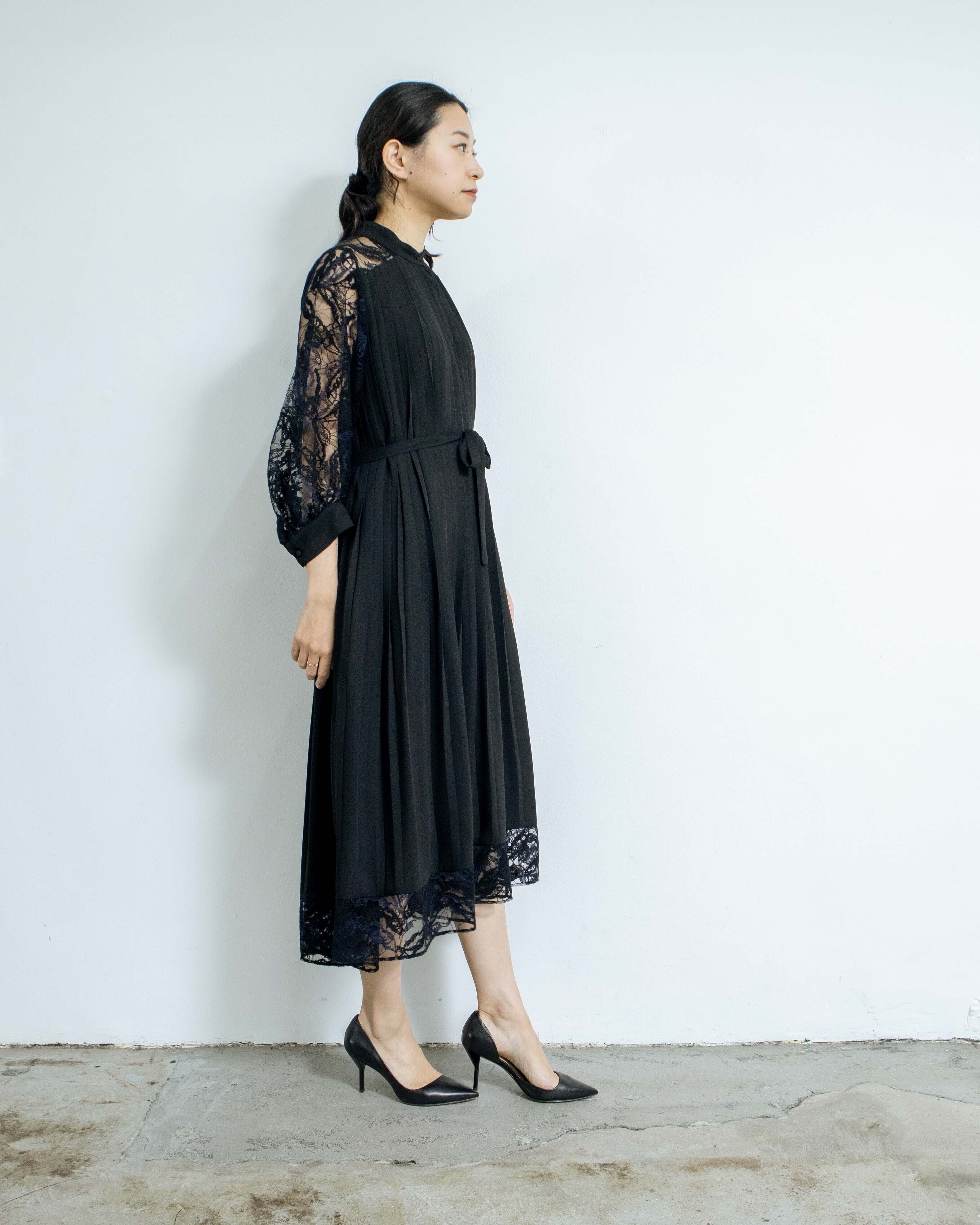 PANORMO パノルモLACE NOTES SHIRT ブラック