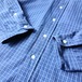 Polo Ralph Lauren　ポロラルフローレン　ボタンダウンシャツ　ドレス　カジュアル　BLAKE ギンガムチェック　ブルー　メンズ　長袖　ビンテージ　VINTAGE 商品写真10