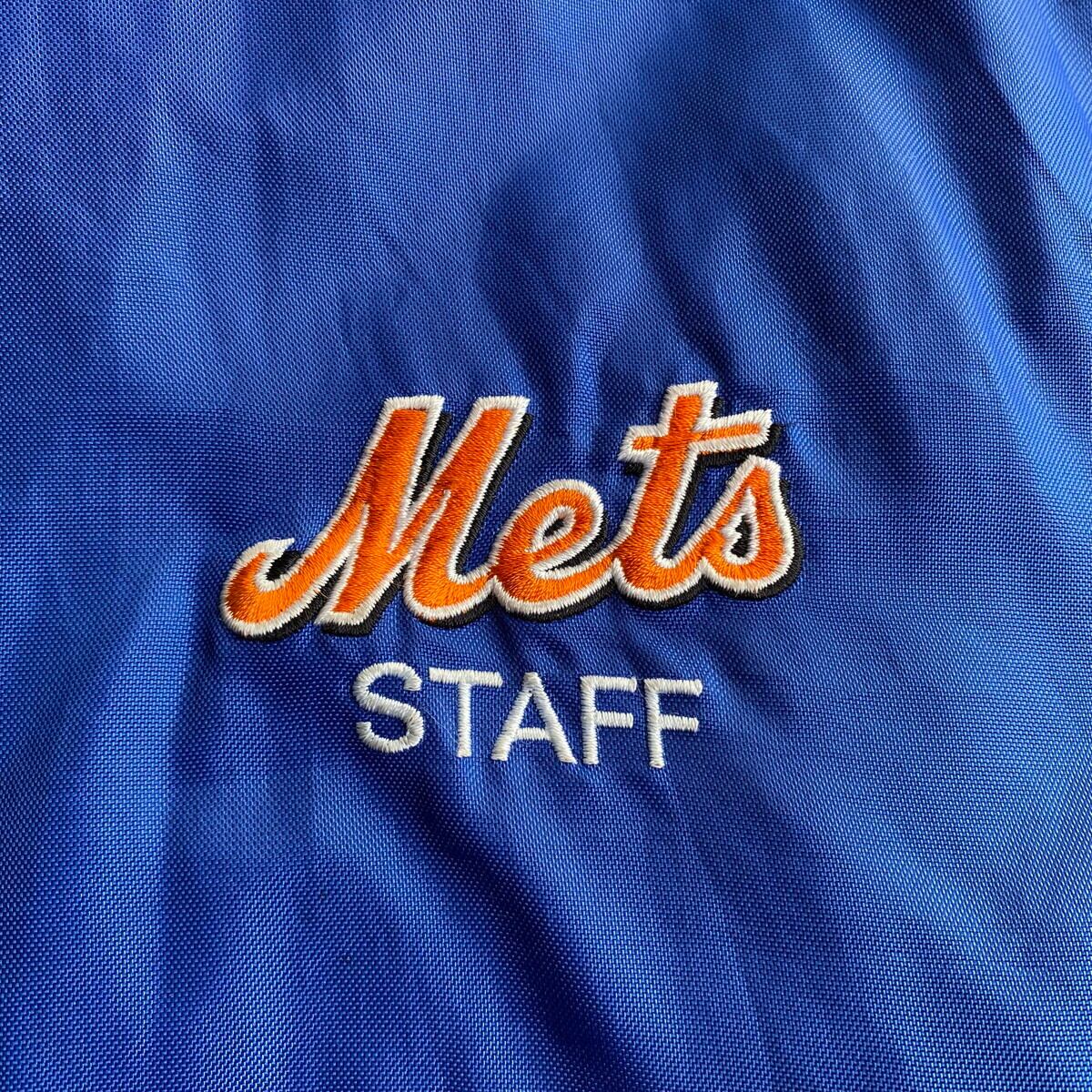 希少 90年代 MLB メジャー ニューヨークメッツ STAFF ナイロン