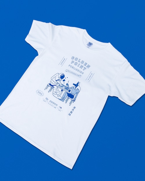 バックギャモンイラストＴシャツ（過去と未来）