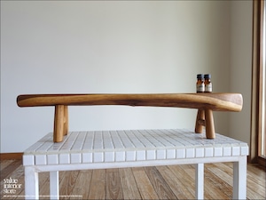 チーク無垢材 マルチラック71cm 飾り台 キッチンラック ディスプレイトレイ ロングトレイ 什器 送料込 世界三大銘木