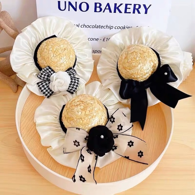 elegant straw hat