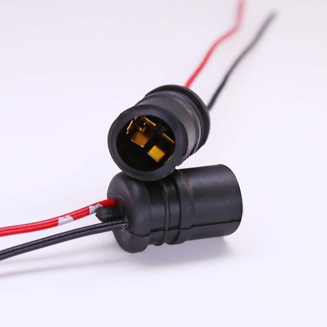【新着商品】HUIQIAODS T10 オートバイライト電球ソケットバルブホルダー ワイヤーハーネス コネクタ拡張