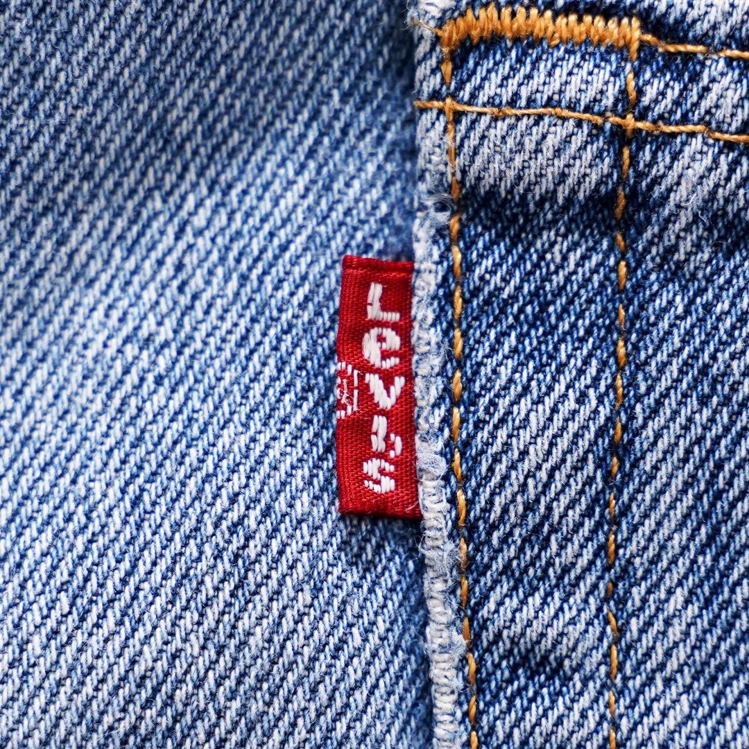 メンズ リーバイス517 Levis W32 フレアブーツ 青 古着 ボトム 21974