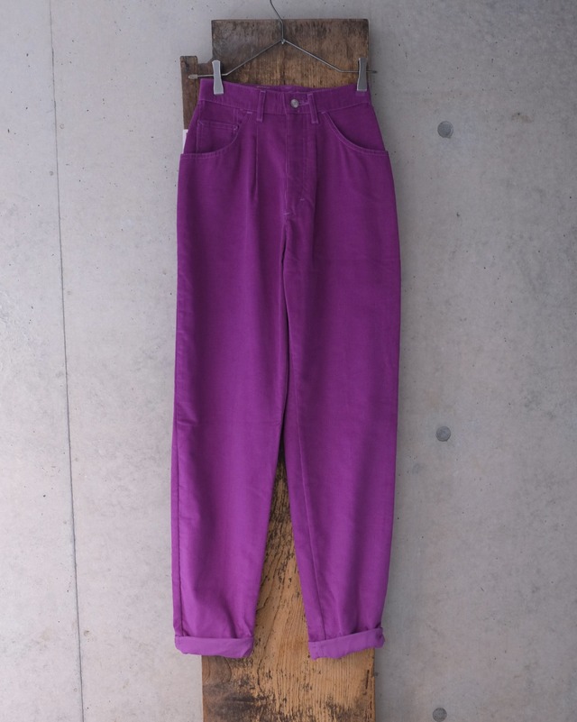 purple dream corduroy pants(Lee/dead stock).