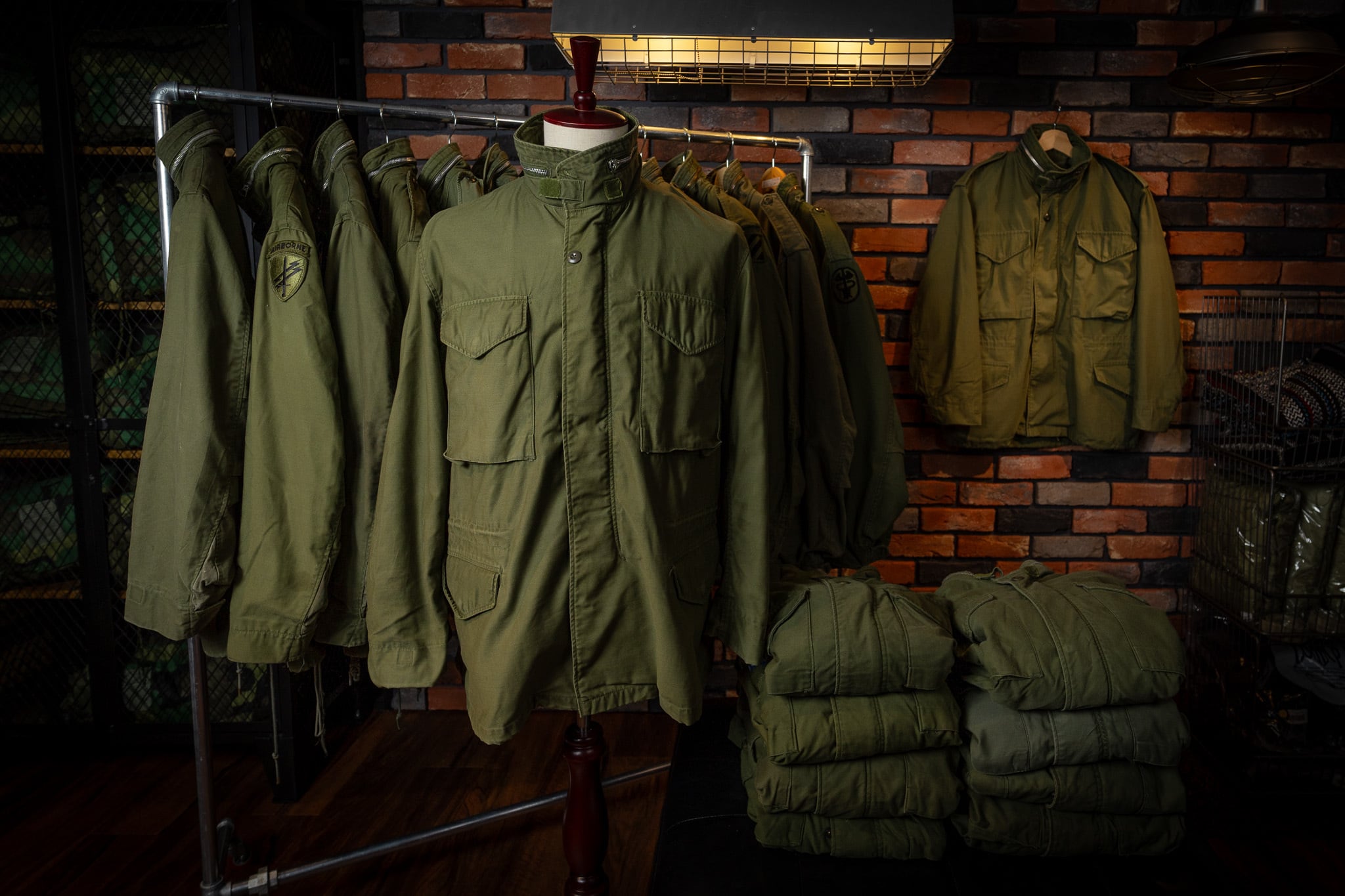 M-R】U.S.Army M-65 Field Jacket 1st Model OG-107 M-R】U.S.Army M-65 Field Jacket 1st Model OG-107