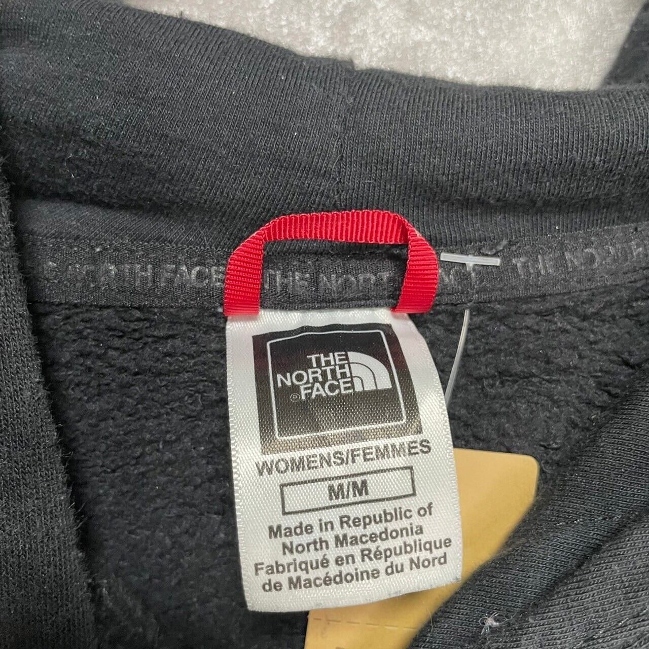 リメイク】 THE NORTH FACE 短丈パーカー M ドローコード プリント 