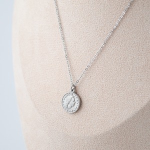 イタリアンコインネックレスシルバー