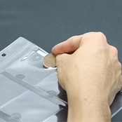 テージー コインフリーアルバム スペア コインホルダー用 3列4段台紙 5枚入 CA-334S