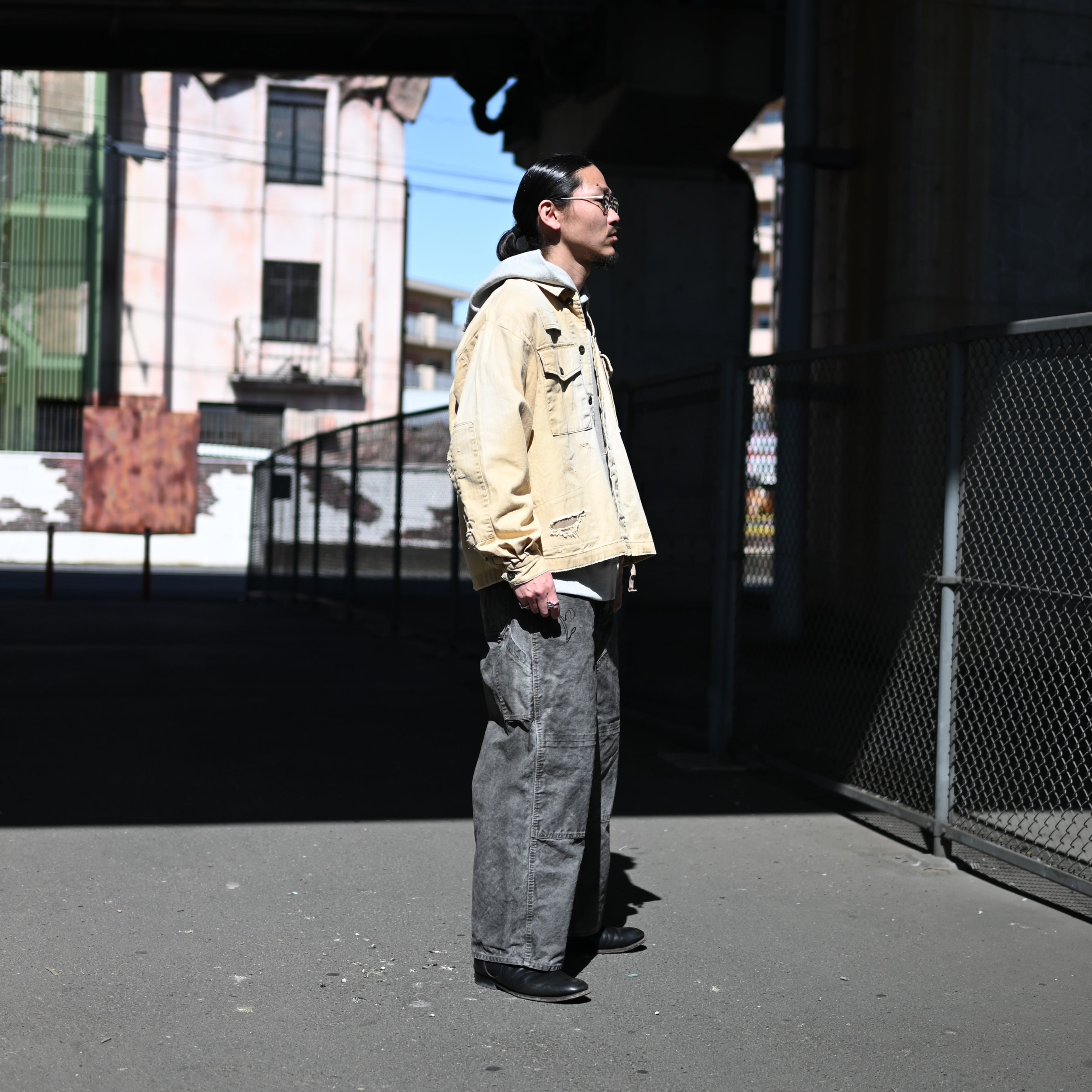 ANACHRONORM(アナクロノーム)PIGMENT DYED DUCK PAINTER PANTS