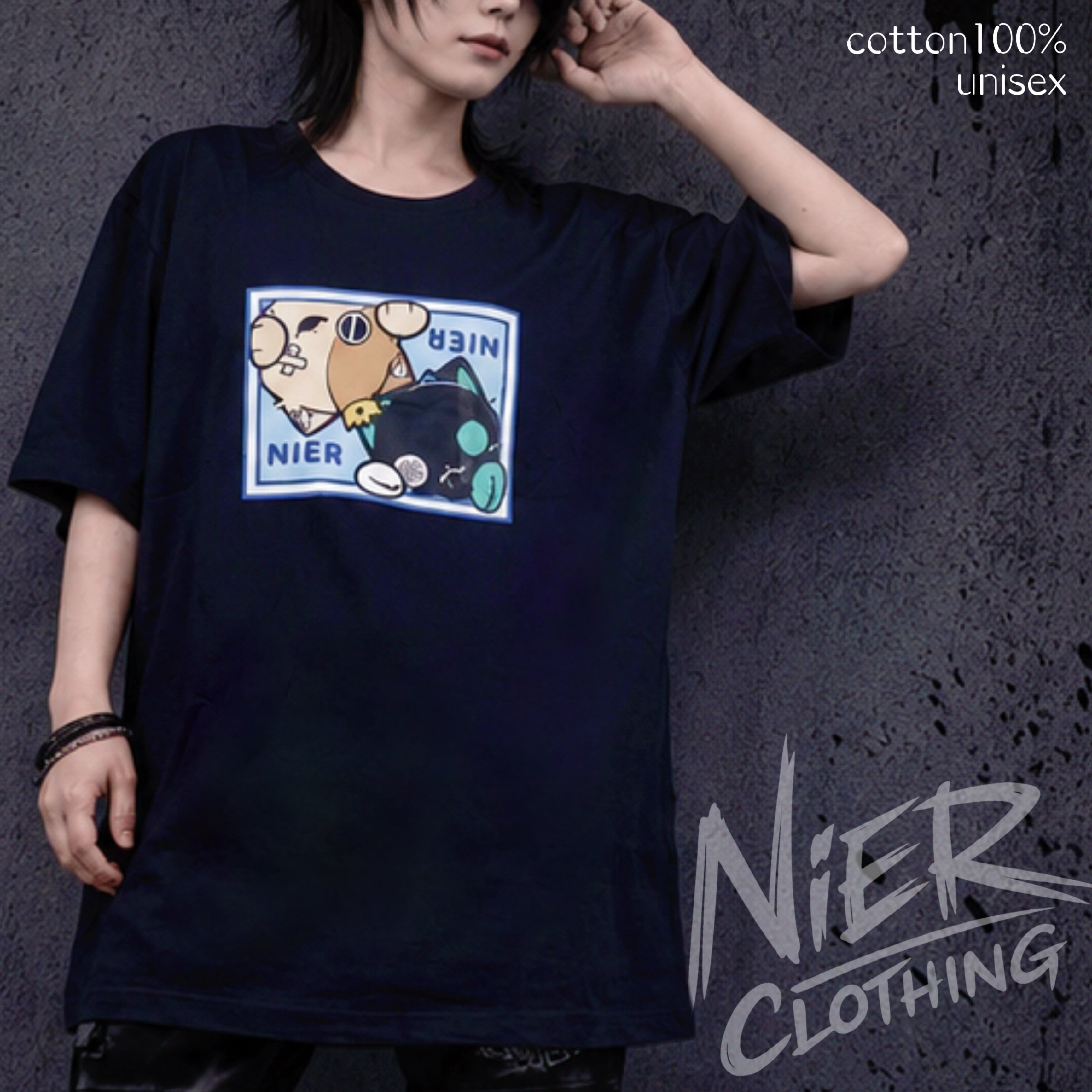ミケ×シエルの日限定PRICE》FRAME DESIGN NAVY CUTSEW【ミケ＆シエル