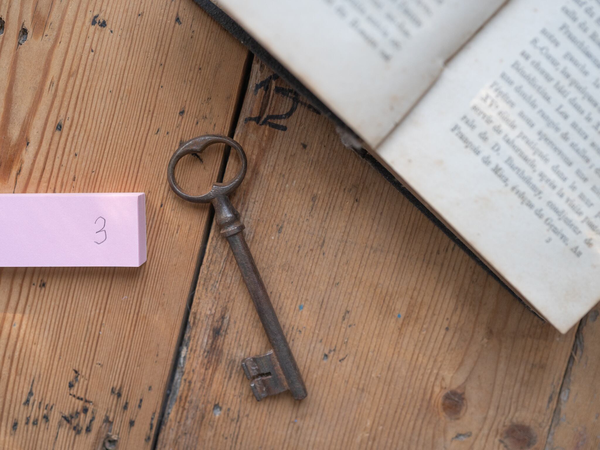 フランスの古い鍵(3)フレンチアンティーク ヴィンテージ アンティークキー