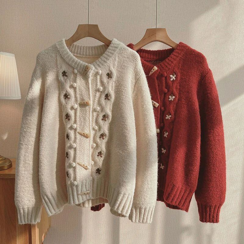 Cottage Knitwear フィッシャーマンアランニットカーディガン Unknown アラン模様 フィッシャーマンニット カーディガン