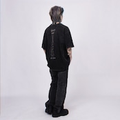 VINTAGE ストリート ロゴ刺繍骨 Tシャツ T1802