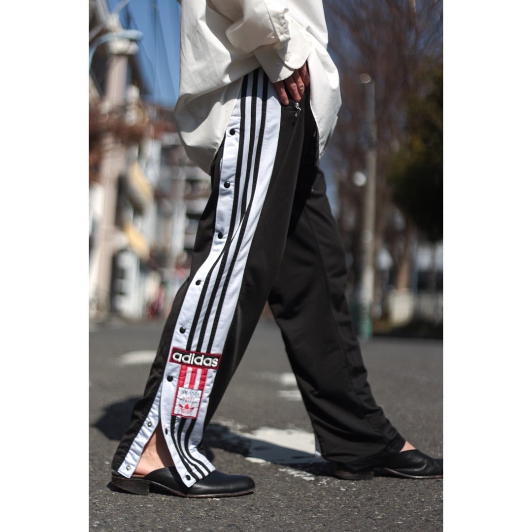 adidas originals トラックパンツ スナップボタン ジャージ