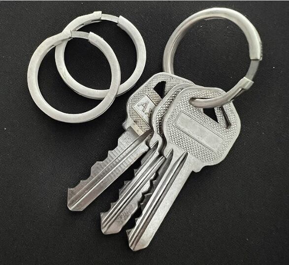 SOUL ステンレス×チタン キーリング 【HANDGREY/ハンドグレイ