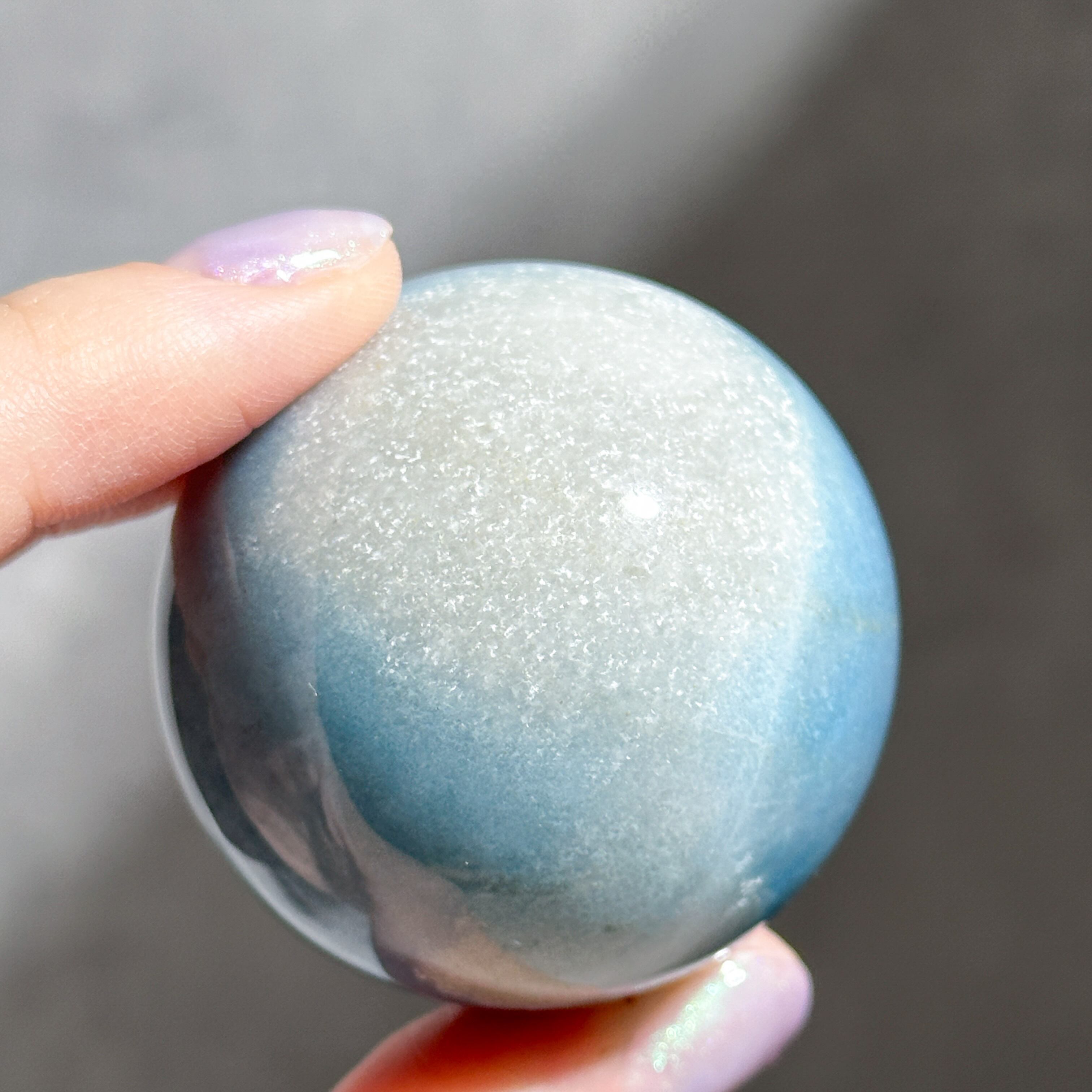 トロレアイトインクォーツ（トロール石）スフィア（丸玉）61
