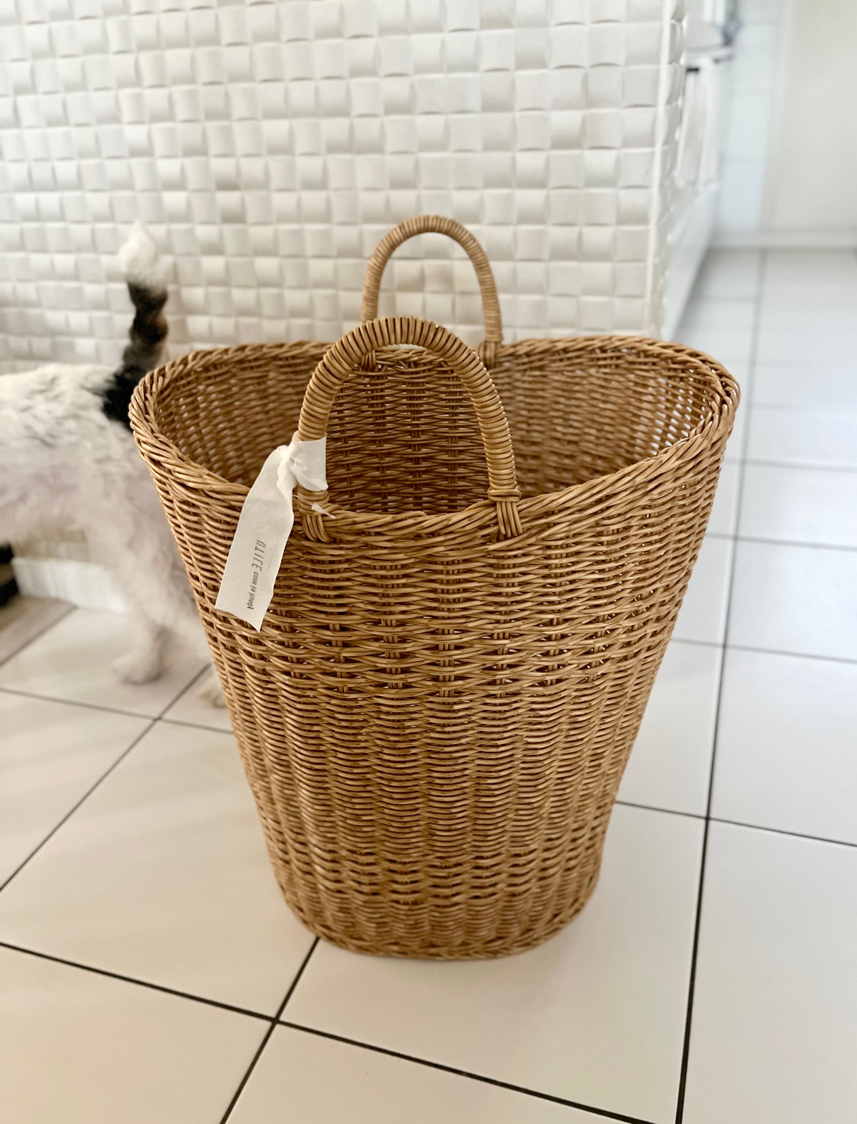 フランス アンティーク ヴィンテージ パニエ ピクニックバスケット