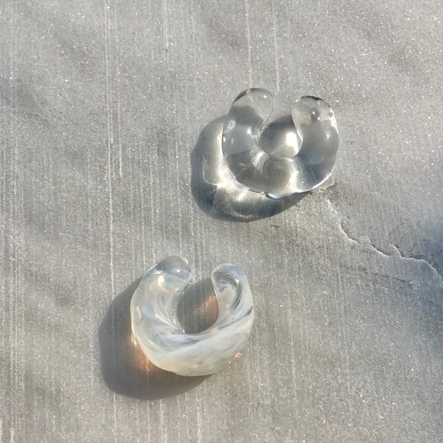 glass ear cuff