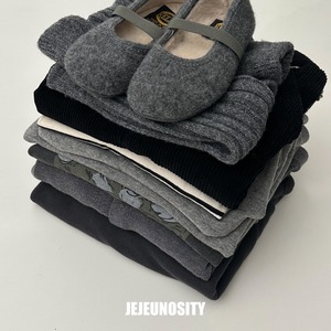 ［即納］jejeunosity corduroy short overalls black