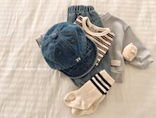 Valubebe 26/AP (Baby) Rosé Stripe Tee