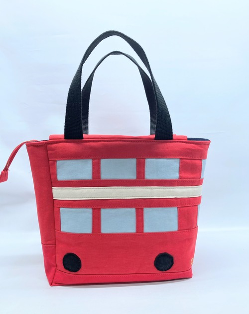 ロンドンバス　ミニトートバッグ｜とりさん工房ーかわいいハンドメイドポーチ