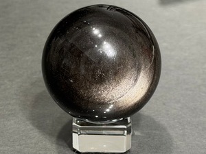 No.2647-1  シルバーオブシディアンスフィア