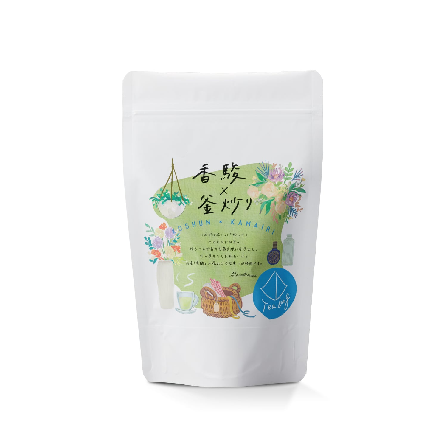ティーバッグ「香駿×釜炒り」5g×12P