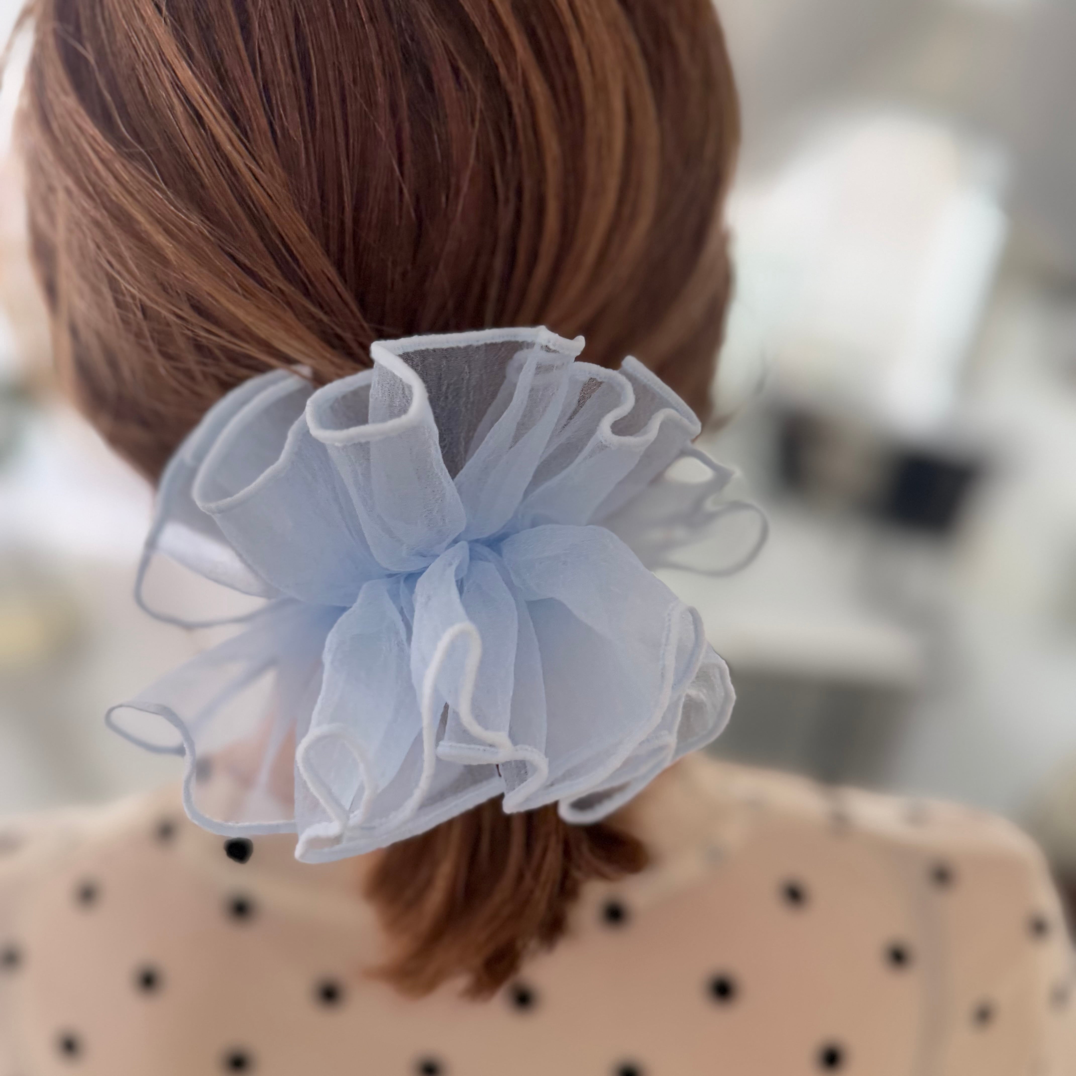 スウィートカラーフリルシュシュ N042