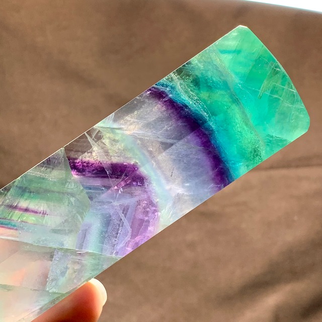 癒される色合い・グリーン系グラデーションフローライトポイント